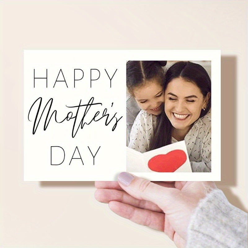 Personalized Mother's Day Photo Card for Mom from Sons and Daughters