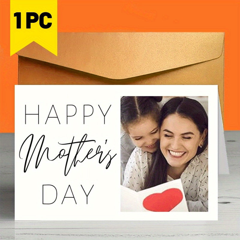 Personalized Mother's Day Photo Card for Mom from Sons and Daughters