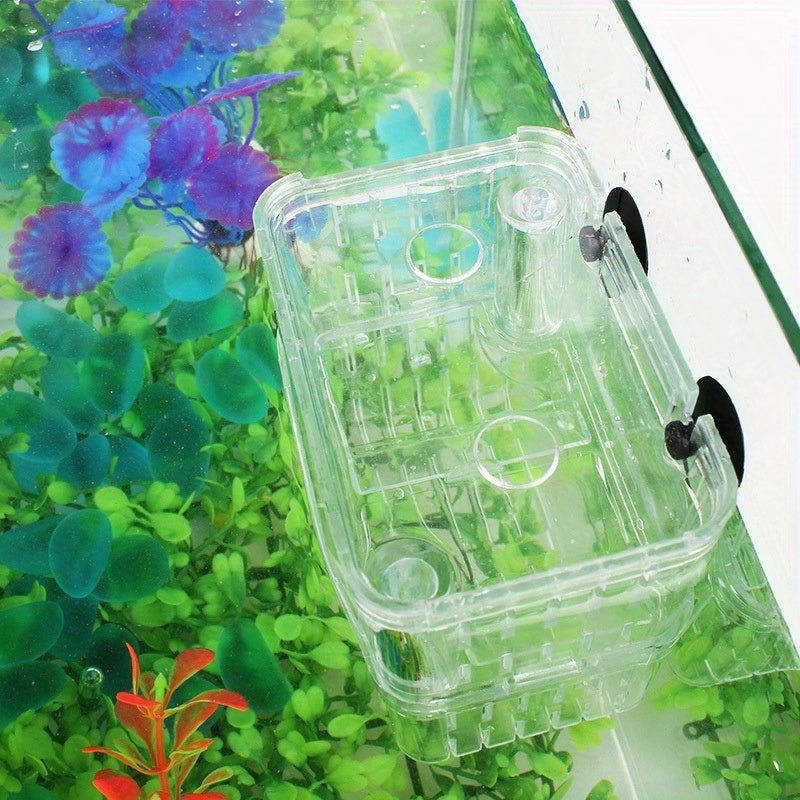 Acrylic Fish Tank Breeding Box Incubator Isolation Tank for Fish Breeding and Incubation