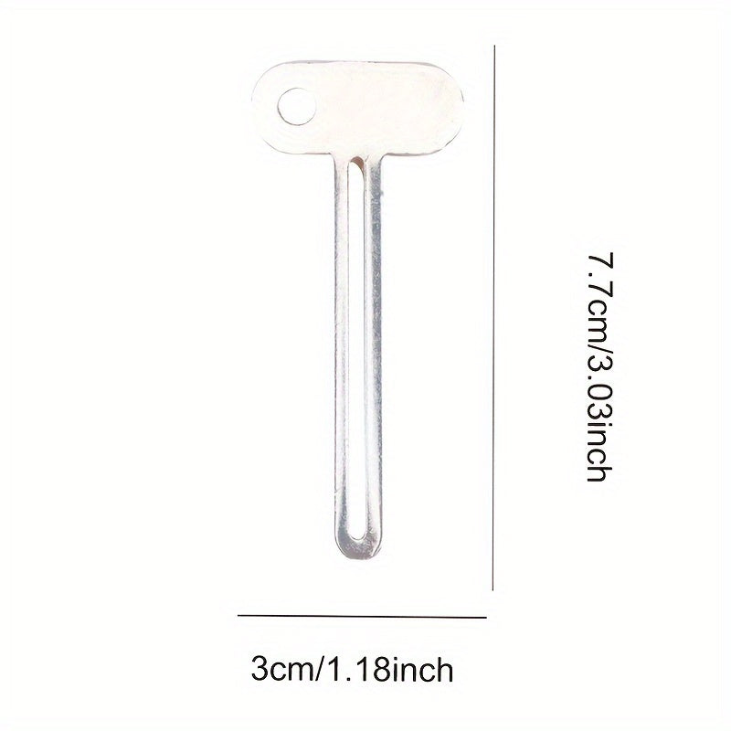 Stainless Steel Toothpaste Squeezer Manual Tube Dispenser Bathroom Accessory