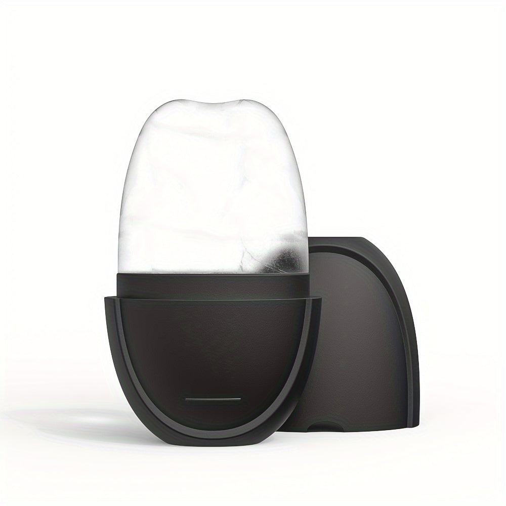 Conjunto de rodillo facial de hielo y Gua Sha para rejuvenecimiento facial y de ojos, herramientas de cuidado de la piel con enfriamiento, molde de silicona para hielo