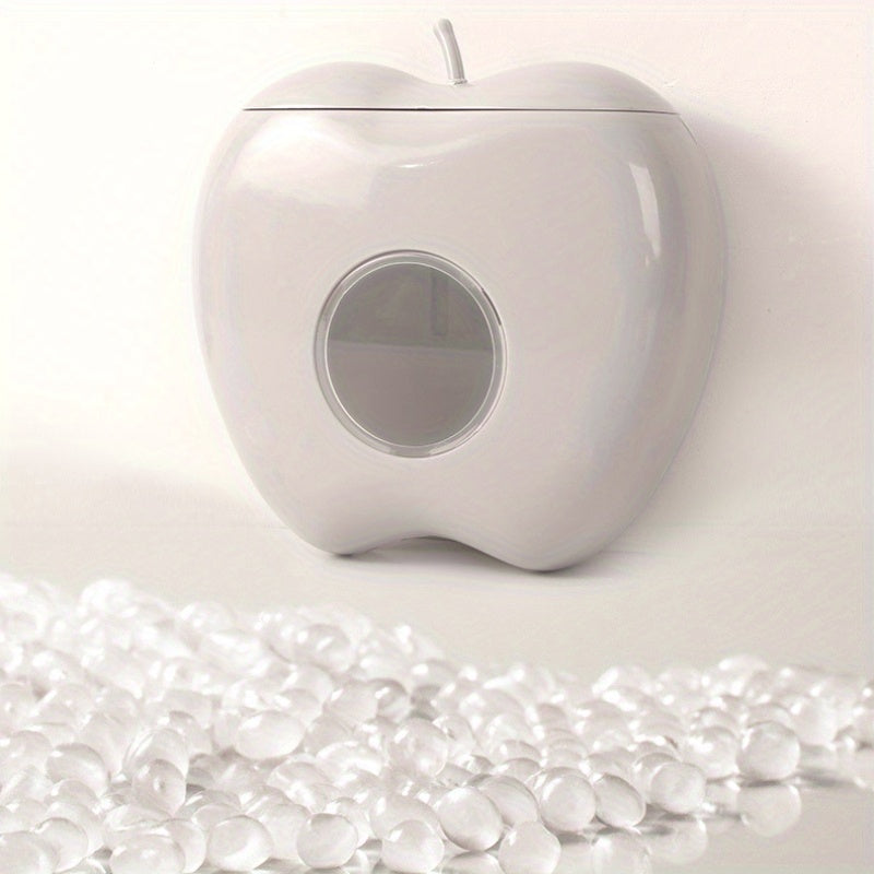 Apple-Shaped Plastic Bag Holder Wall Mount Kitchen Storage Organizer for Food Covers