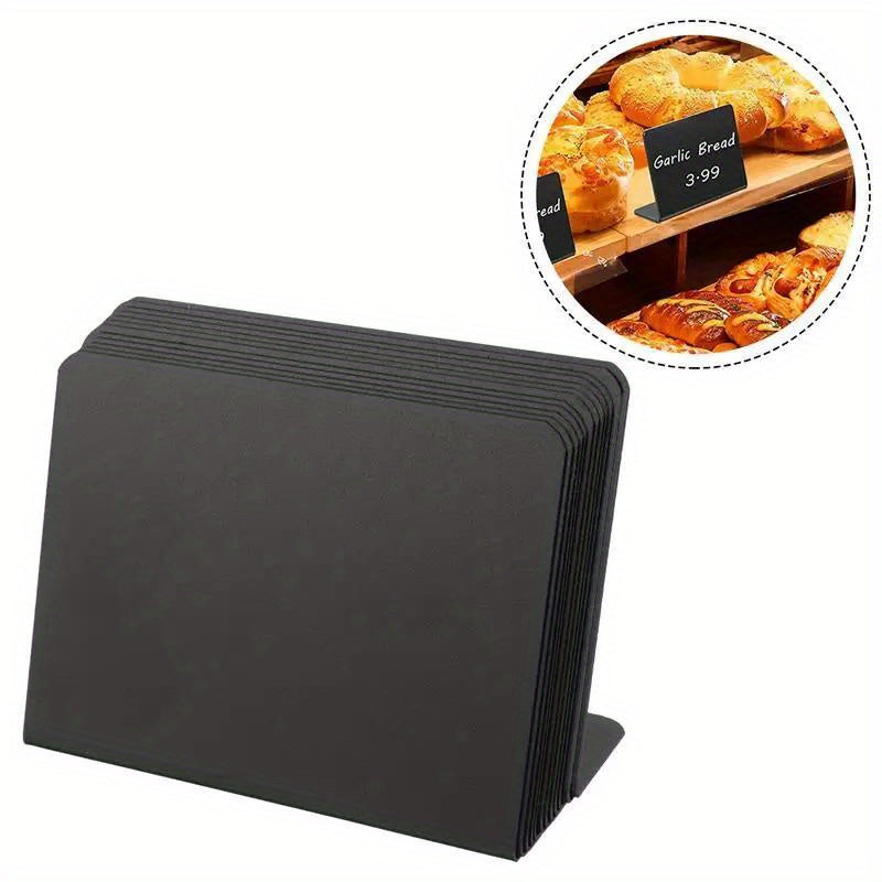 Набор из 6 мини-досок для надписей мелом, идеально подходит для написания сообщений, этикеток на продуктах и номеров столов на фуршетах и вечеринках