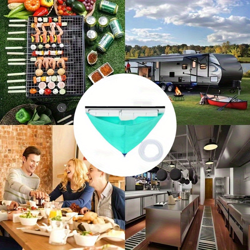 Havo konditsioneri tozalash to'plami, suv sumkasi va ichki va tashqi bloklar uchun universal asboblar bilan