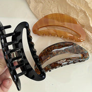 French Acrylic Hair Clip for Women Back Head Plate Simple Versatile Hair Accessory