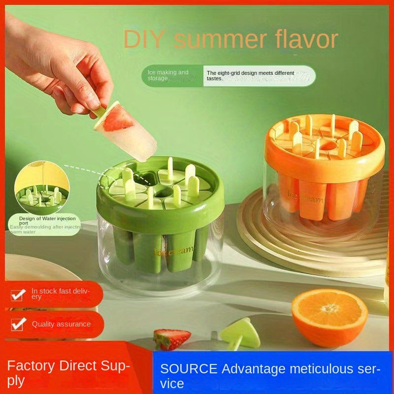 Uyda tayyorlash uchun 8-tarmoqli dizayni bilan Muzqaymoq shakllantiruvchi