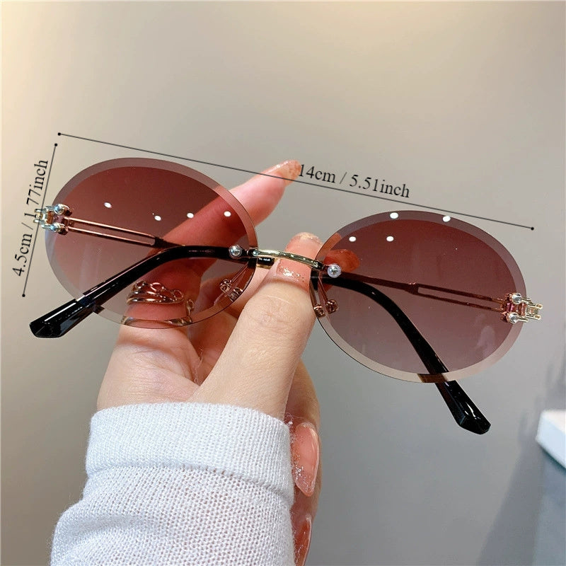 Women's Gradient Sporty Sunglasses Plastic Frame for Running Outdoor Activities
