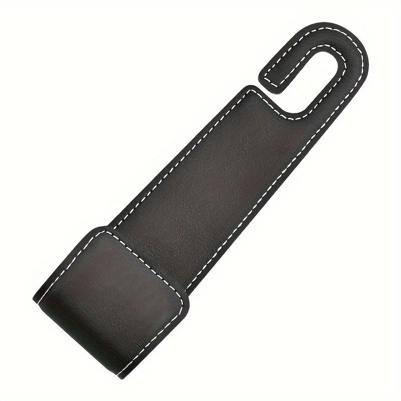 Универсальный крючок для автомобильных сидений из PU-кожи с скрытым отделением, органайзер для хранения и нагрузки