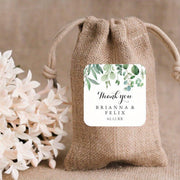 Shaxsiylashtirilgan To'y Sovg'alari Stikerlari - Maxsus Rahmat Etish Etiketkalari, Kvadrat Shakl (3.81-5.99sm), Qog'ozdan Yasalgan, Kelin To'y va Party Sovg'alari uchun Ism va Sana Kiritilgan (Turli Miqdorlarda Mavjud)