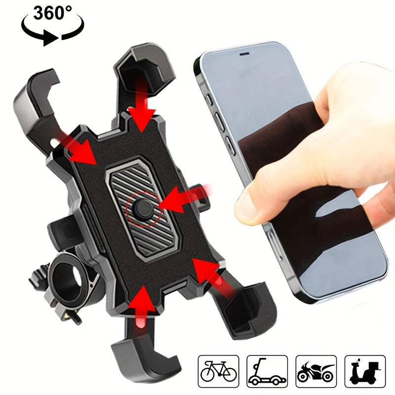 Universal Shockproof Bike Phone Mount Rotatable GPS Holder for Cycling