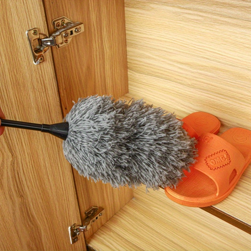 Microfiber Feather Duster Pack Flexible Washable Dust Collector for Home Office Car