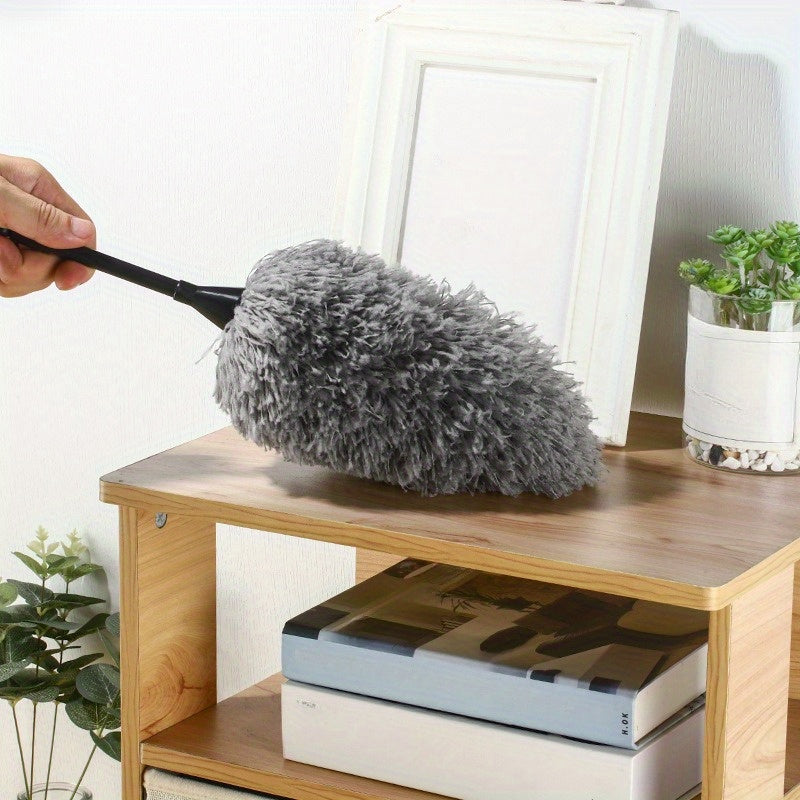 Bir to'plam mikroto'qima qush patlari: Uy, ofis va avtomobil uchun moslashuvchan, yuviladigan va elektrsiz tozalash vositasi - Ko'p maqsadli chang yig'uvchi