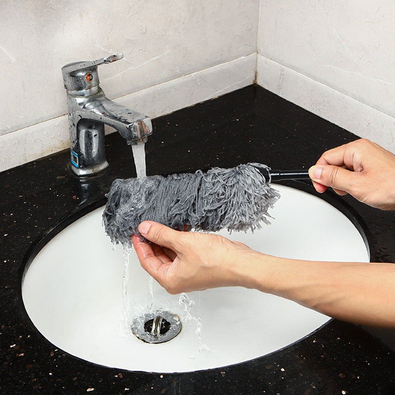 Microfiber Feather Duster Pack Flexible Washable Dust Collector for Home Office Car