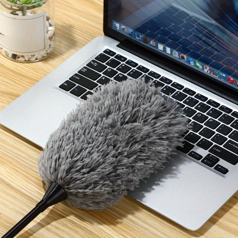 Microfiber Feather Duster Pack Flexible Washable Dust Collector for Home Office Car