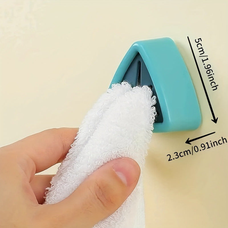 O'z-o'zidan yopishadigan oshxona sochiq tutqichlari to'plamlari 3, 6, 8 yoki 10 ta, hammom va oshxona uchun