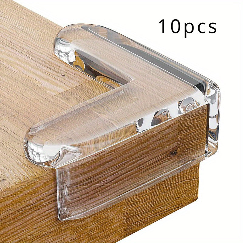 Childproof Silicone Corner Guards Set of 10 Extra Thick Glass Coffee Table Safety Pads