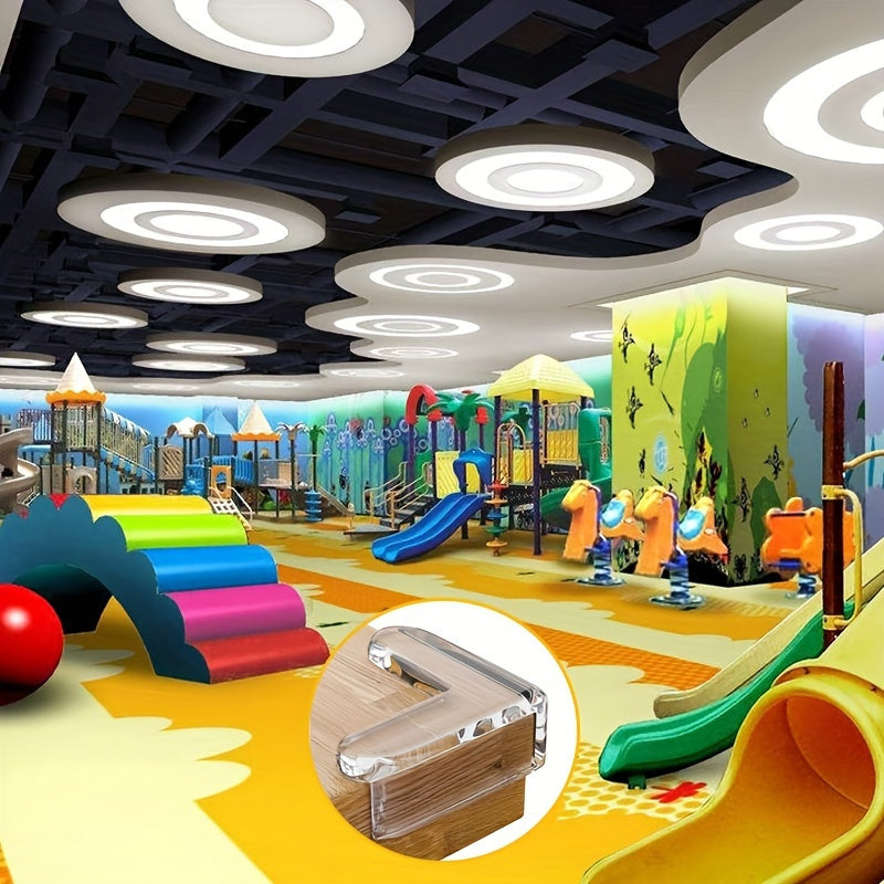 Childproof Silicone Corner Guards Set of 10 Extra Thick Glass Coffee Table Safety Pads