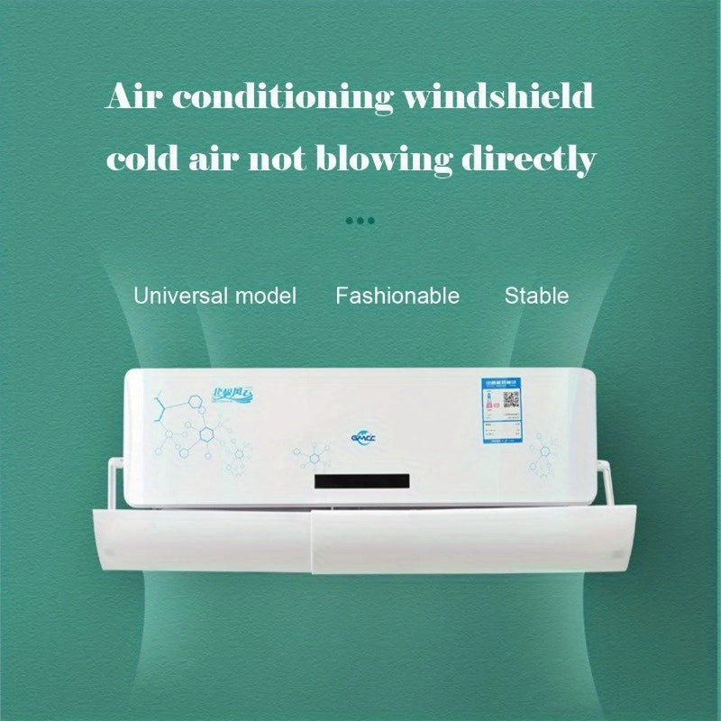 Difusor de aire de pared a prueba de viento universal para salida de aire acondicionado, guía de aire frío