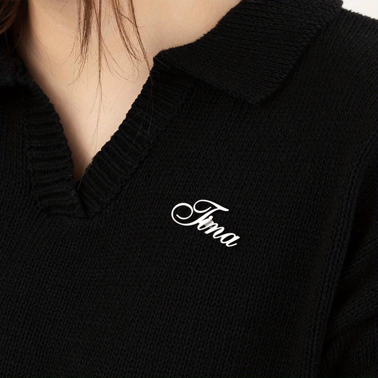 Personalized Name Brooch Pin for Women Gift Jewelry