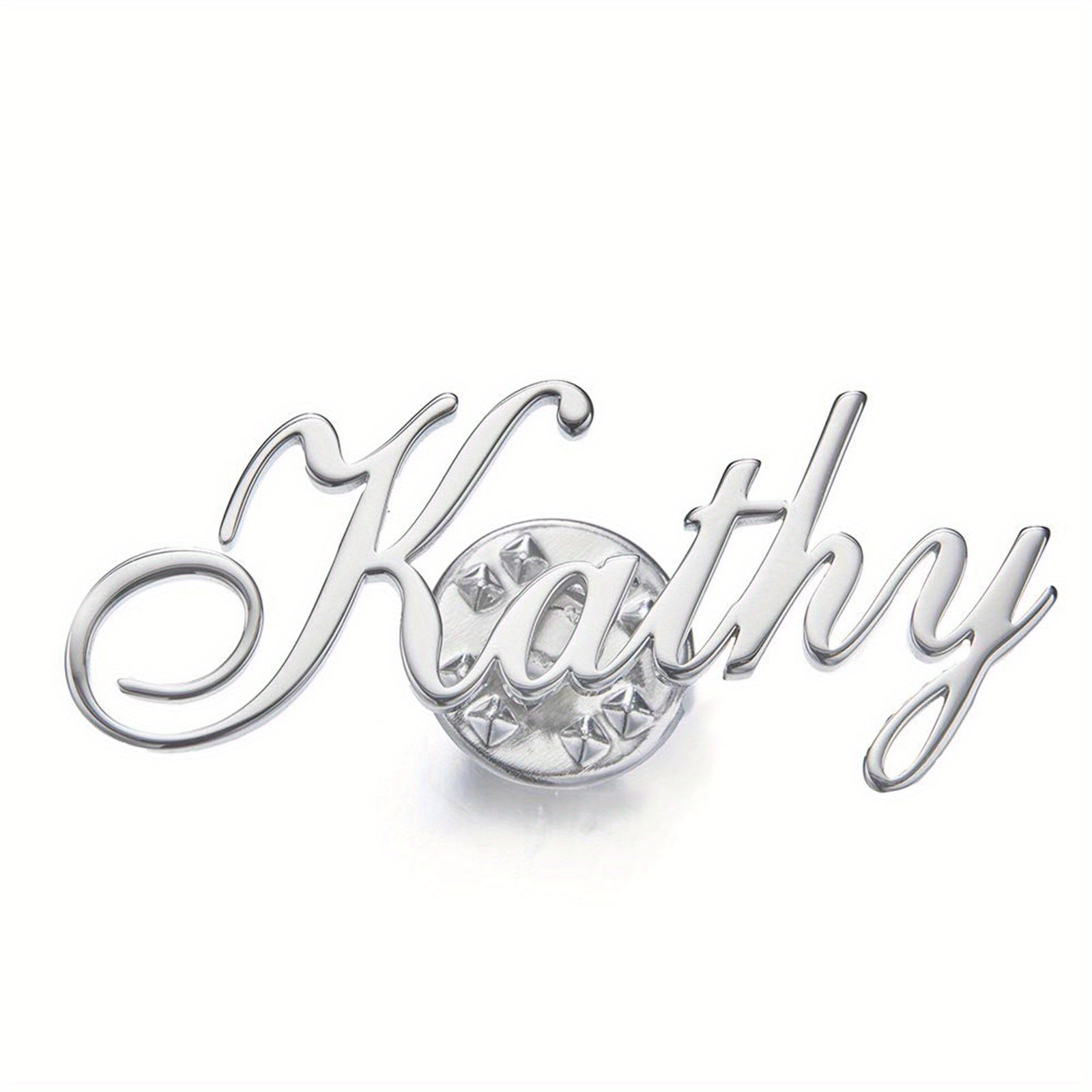 Personalized Name Brooch Pin for Women Gift Jewelry