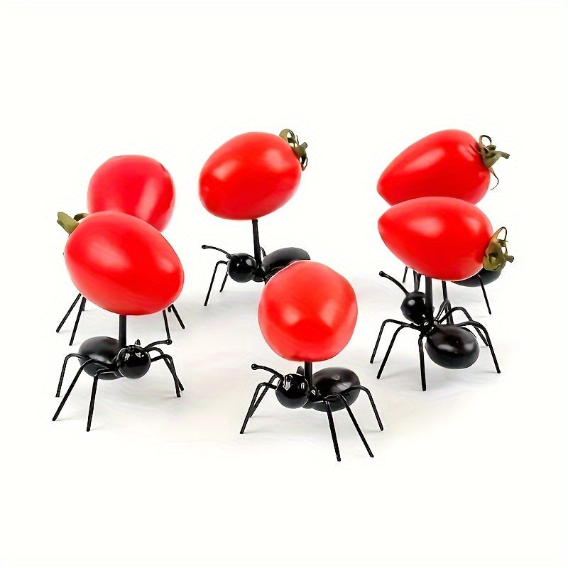 12 Ant-Shaped Reusable Toothpicks for Desserts and Appetizers