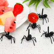 12 Ant-Shaped Reusable Toothpicks for Desserts and Appetizers