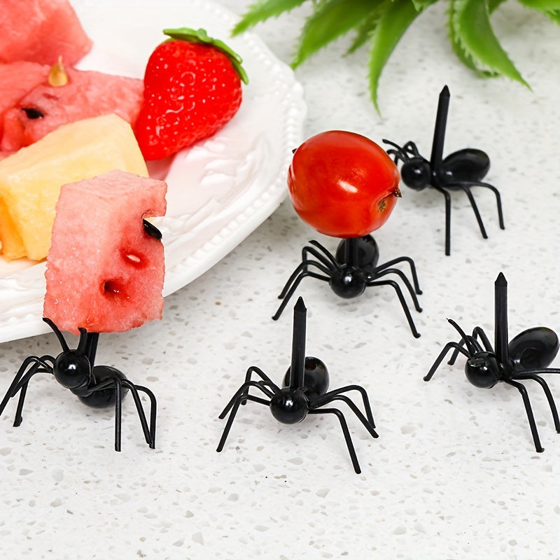12 Ant-Shaped Reusable Toothpicks for Desserts and Appetizers