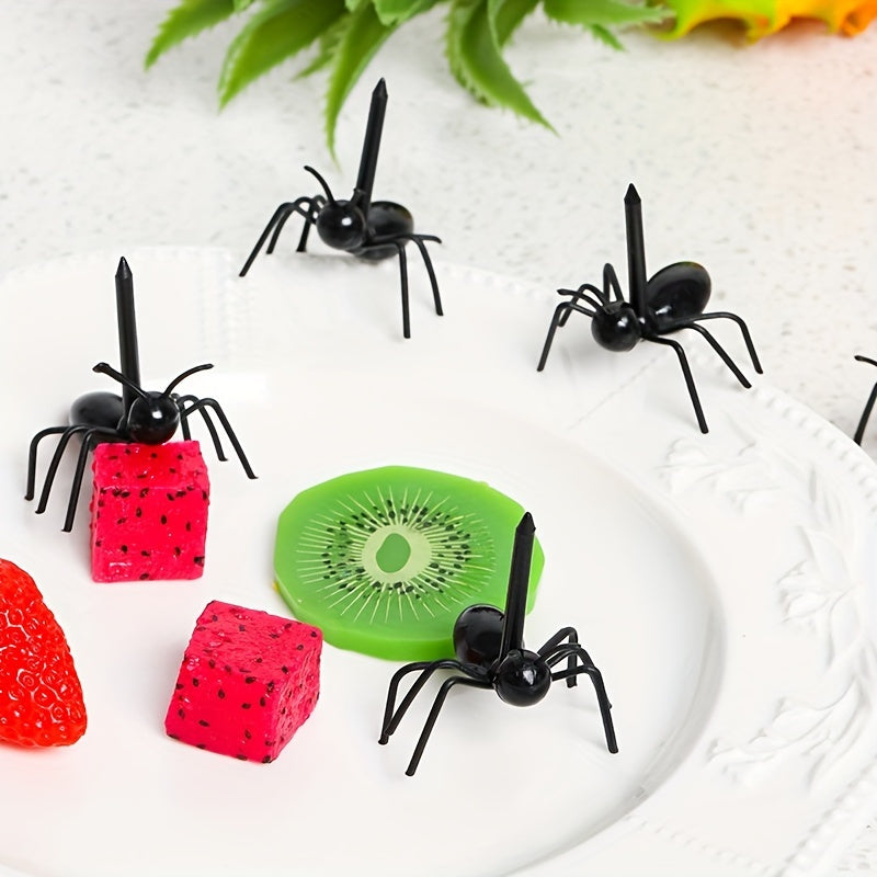 12 Ant-Shaped Reusable Toothpicks for Desserts and Appetizers