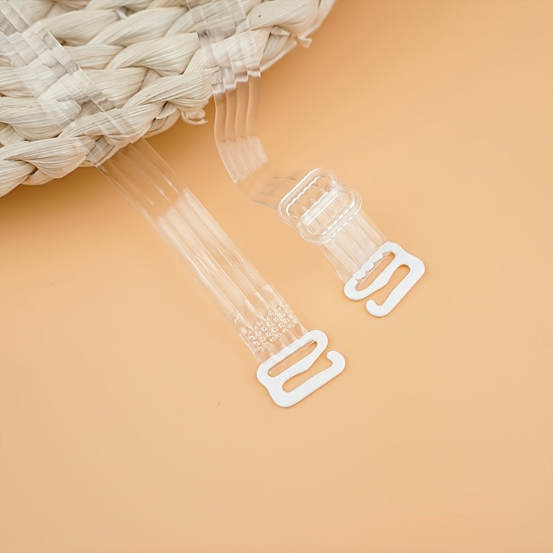 5 Pairs Transparent Adjustable Bra Shoulder Straps for Women Lingerie Underwear