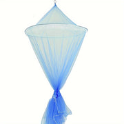 Blue Lace Mosquito Net for Bed and Camping, Easy to Install, All Sizes