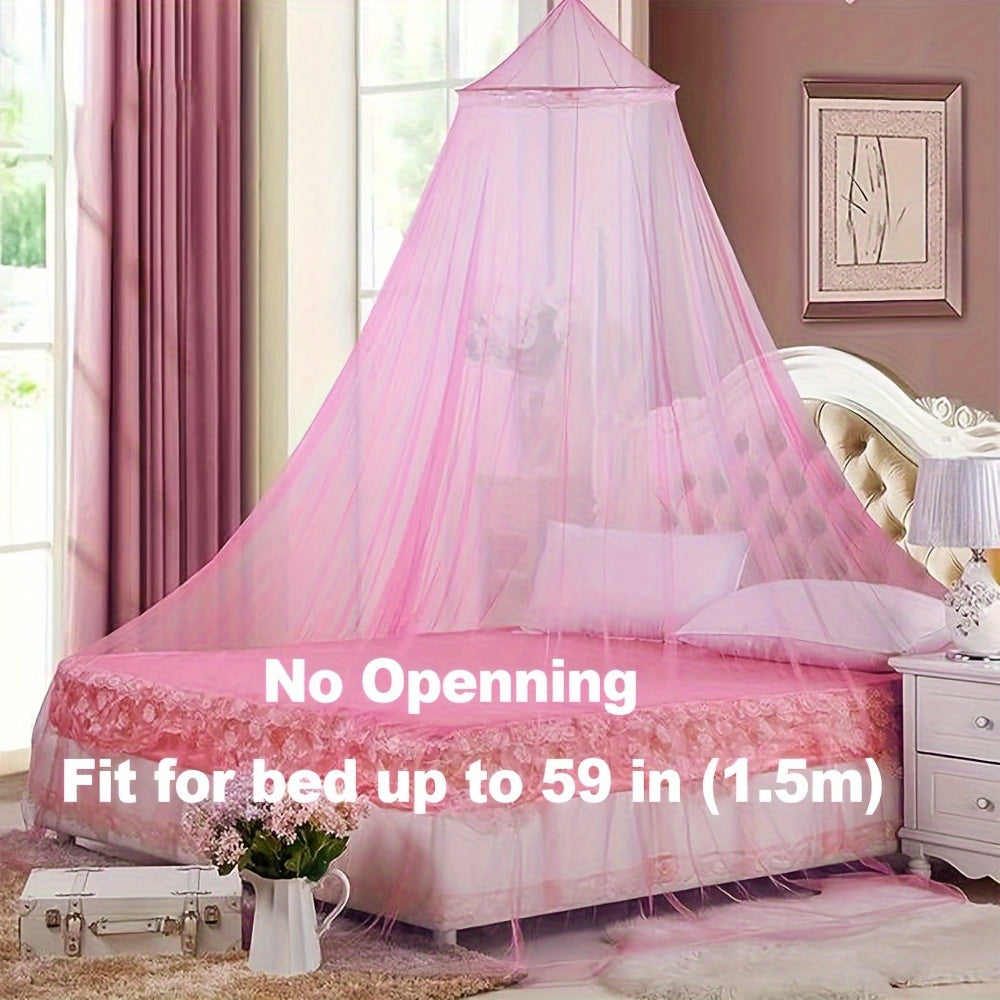 Blue Lace Mosquito Net for Bed and Camping, Easy to Install, All Sizes
