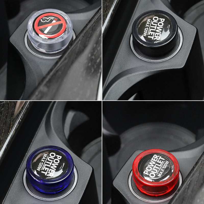 Car Dust Plug ABS Material Anti-Electric Safety Cover for All Vehicles