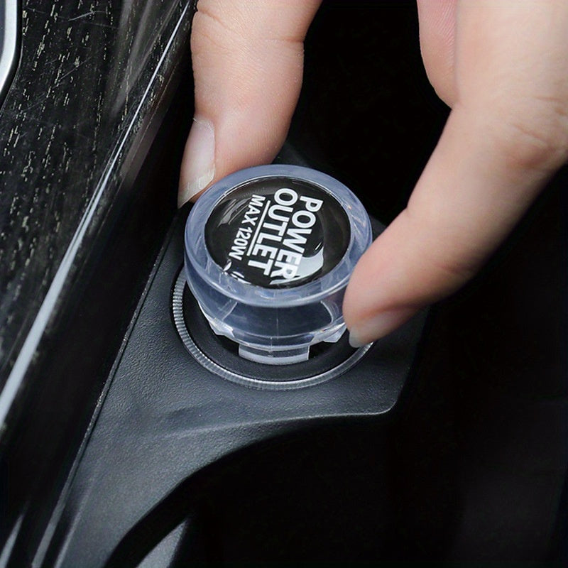 Car Dust Plug ABS Material Anti-Electric Safety Cover for All Vehicles
