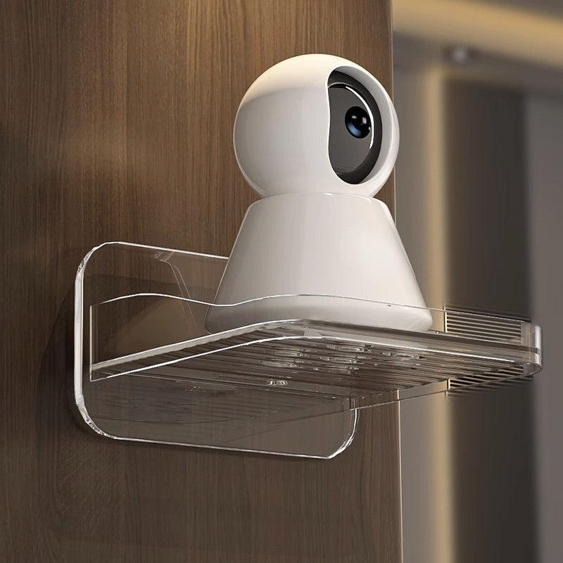 Estante de almacenamiento para cámaras de pared de plástico para dispositivos de vigilancia y plantas