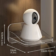 Estante de almacenamiento para cámaras de pared de plástico para dispositivos de vigilancia y plantas