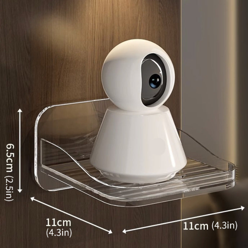 Estante de almacenamiento para cámaras de pared de plástico para dispositivos de vigilancia y plantas