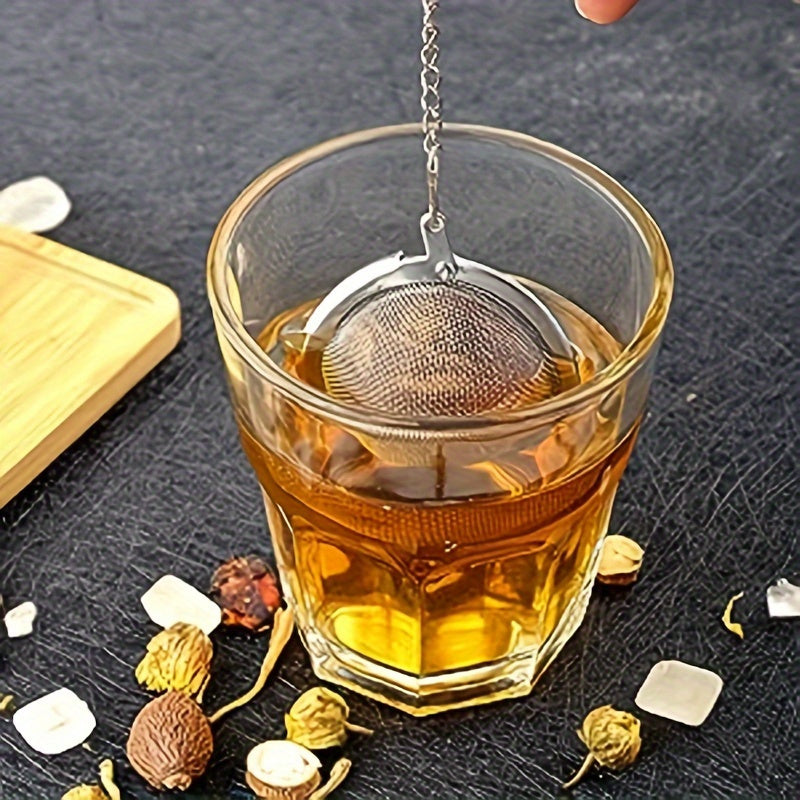 Conjunto de colador de té con colador de hojas sueltas y colgante de abeja para amantes del té