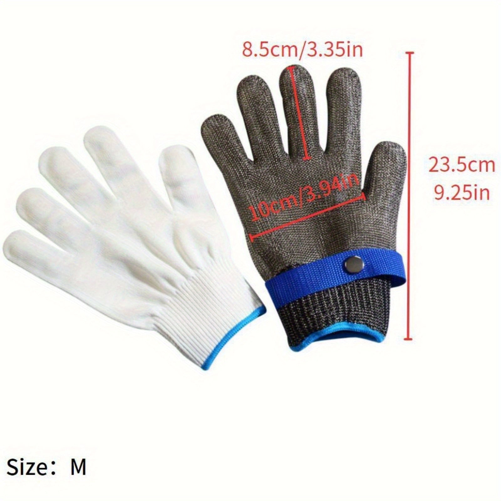 Premium po'lat simli idish yuvish qo'lqoplari 2-in-1 - engil, mustahkam va sirpanmaydigan oshxona tozalash uchun. Ushbu nafas oladigan uy ishlarini tozalash qo'lqoplari barcha tozalash ehtiyojlaringiz uchun mukammaldir.