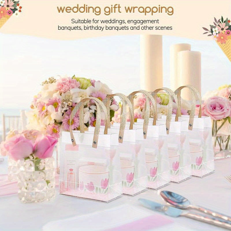 Juego de 10 bolsas de plástico para regalos y sorpresas de fiesta