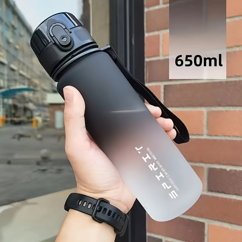 Gradient Sports Water Bottle with Easy-Flip Top for Active Lifestyles