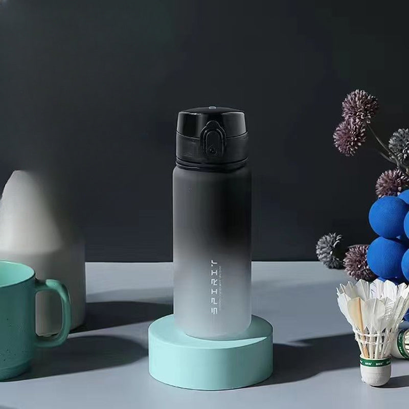 Gradient Sports Water Bottle with Easy-Flip Top for Active Lifestyles