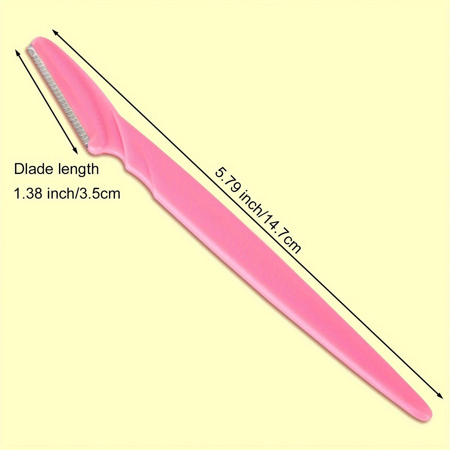 Women's Facial Razor Set with Precision Cover, Exfoliating Dermaplaning Tools