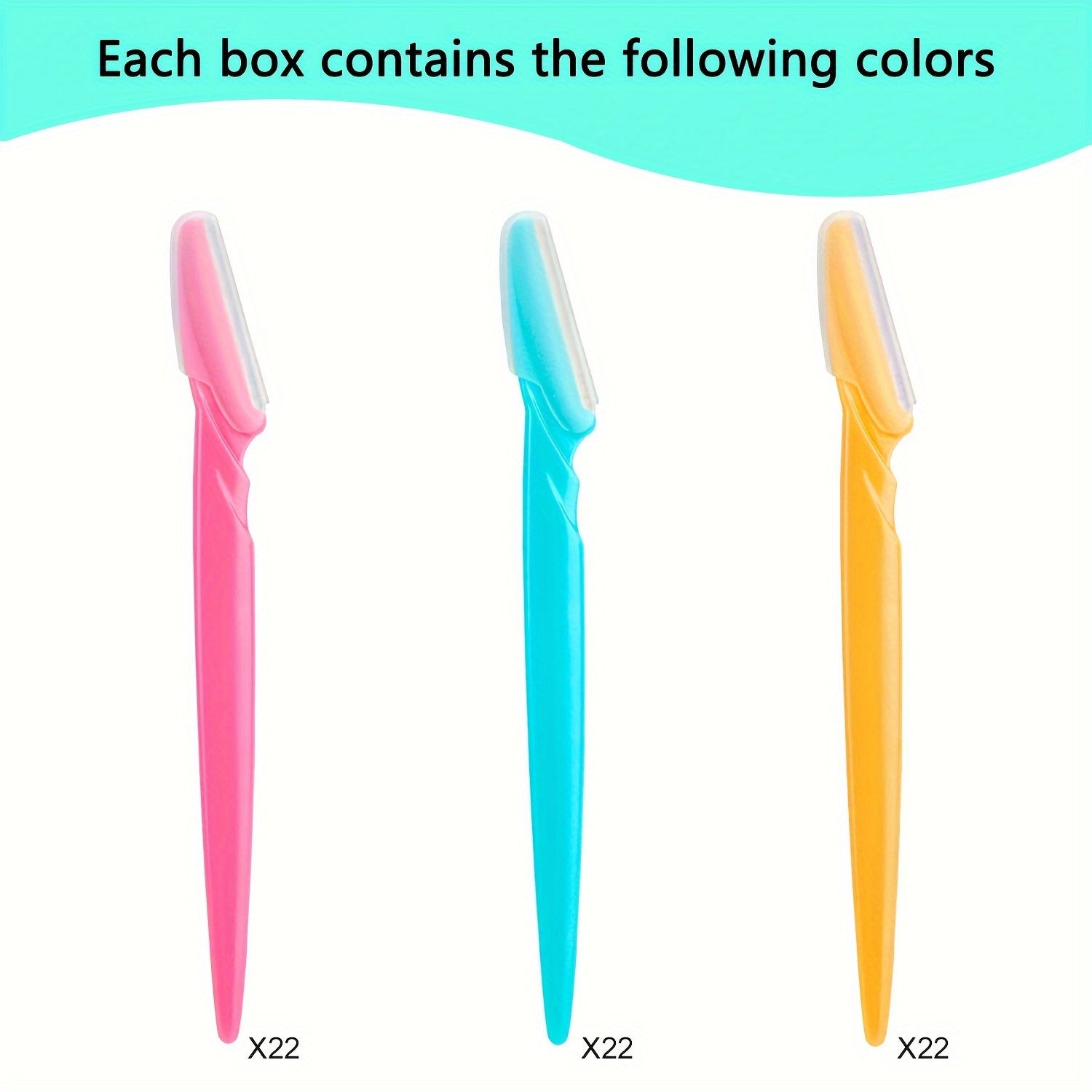 Women's Facial Razor Set with Precision Cover, Exfoliating Dermaplaning Tools