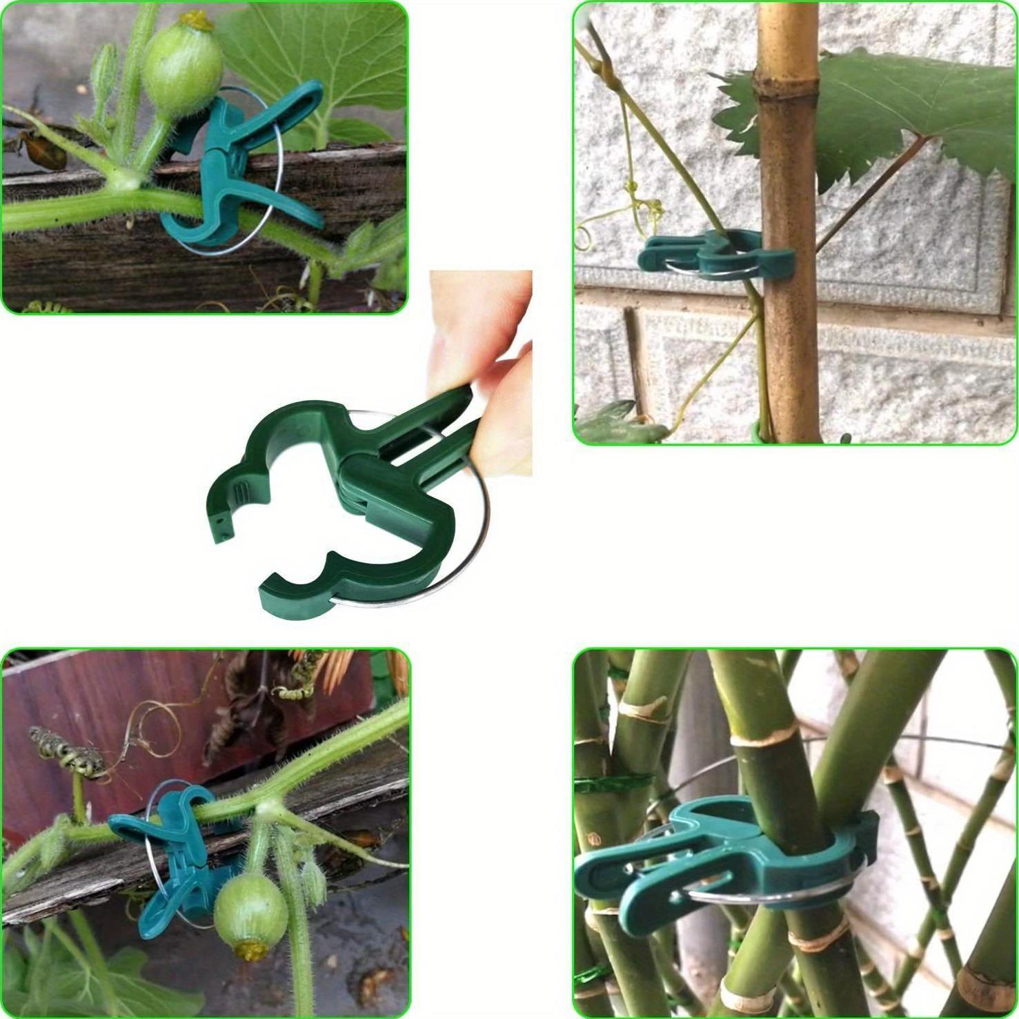 20 Pcs Reusable Garden Plant Clips for Greenhouses Lawns and Patios