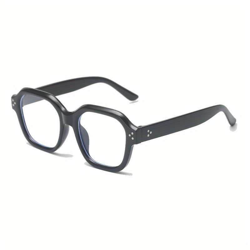 Unisex Retro Style Clear Lens Glasses Black Frame Vintage Eyewear