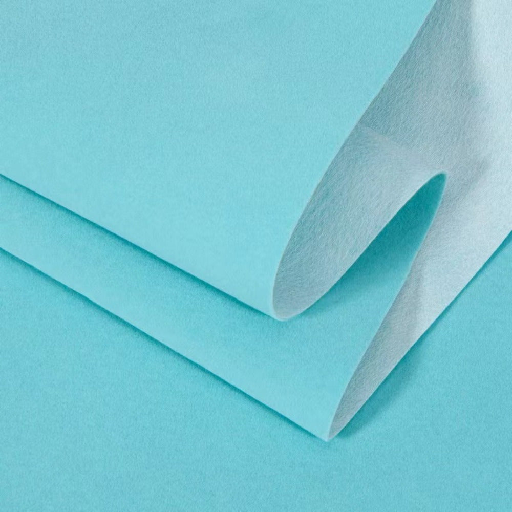 Self-Adhesive Velvet Felt Sticker Roll 1.2mm Black Red Gray Decorative Fabric for DIY Crafts Jewelry Boxes Car Interior