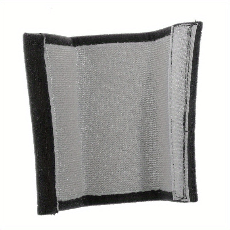 4-Pack Nylon Short Plush Car Door Handle Covers Anti-Slip Front Decor Sleeves