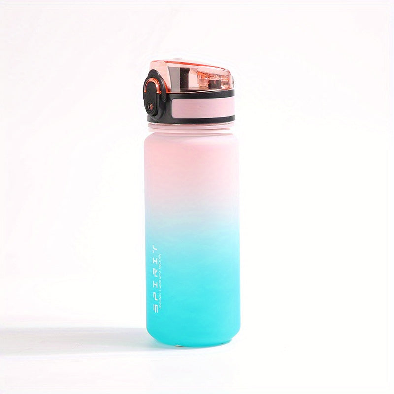 Gradient Sports Water Bottle with Easy-Flip Top for Active Lifestyles