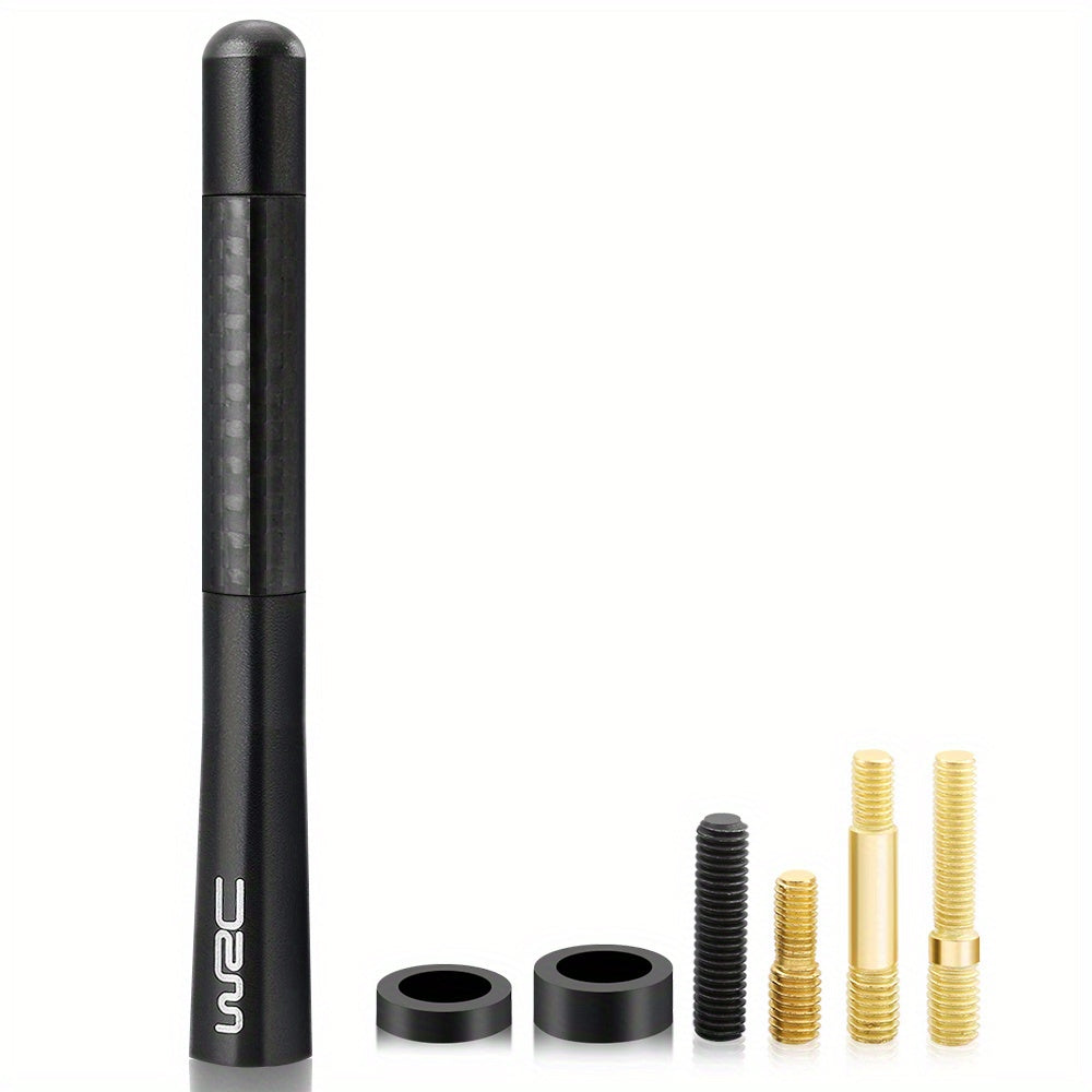Universal Carbon Fiber Metal Short Radio Antenna for Enhanced Signal Reception