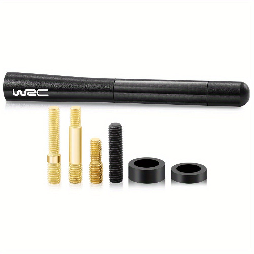 Universal Carbon Fiber Metal Short Radio Antenna for Enhanced Signal Reception